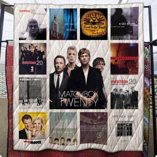 matchbox twenty quilt blanketkbgo1