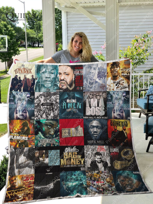 meek mill albums quilt blanket for fans ver 25 D34F38