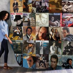 Merle Haggard 1 Blanket Quilt Rze1
