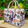 New York Mets lover Leather Bag Rze2