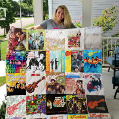 The Monkees Lover Blanket Quilt Rze2