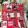 NC State Wolfpack Quilt Blanket Quilt Rze2