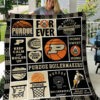 Purdue Boilermakers 2 Blanket Quilt Rze1