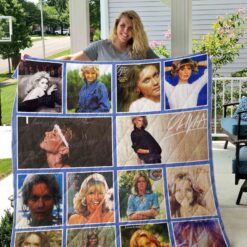 Olivia Newton-John Lover Quilt  Blanket Quilt H23