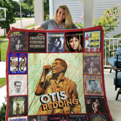 Otis Redding Quilt Blanket Quilt Rze1