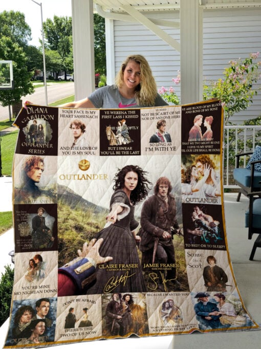 outlander tv series quilt blanket ver 0217 1621749055