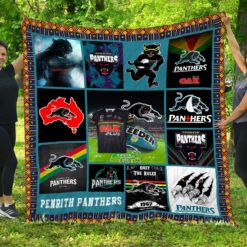 Penrith Panthers  Blanket Quilt Rze2