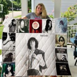 Patti Smith Blanket Quilt  Rze2