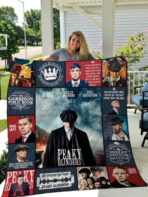 peaky blinders quilt blanket 1621693982