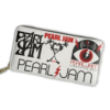 Pearl Jam Leather Zip Organizer Wallet Rze2