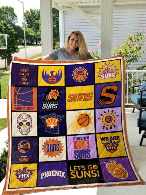 phoenix suns quilt blanket 01 0846DB