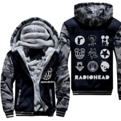 Radiohead Fleece Jacket Rze2