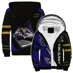 Baltimore Ravens Lover Fleece Jacket M08