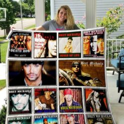Bret Michaels Lover Blanket Quilt H23