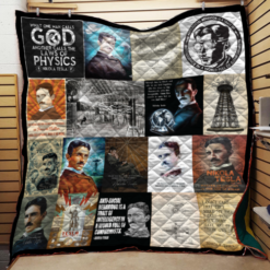 Nikola Tesla Blanket Quilt Rze1