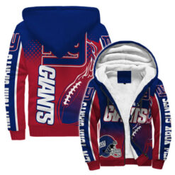 New York Giants a001 Fleece Jacket TH21