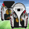 Chicago Blackhawks Fleece Jacket Rze1