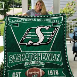 Saskatchewan Roughriders Blanket Quilt Rze1