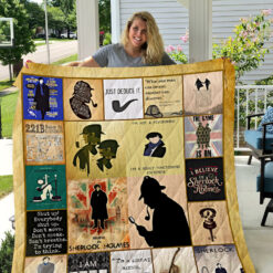 Sherlock Holmes Blanket Quilt TN
