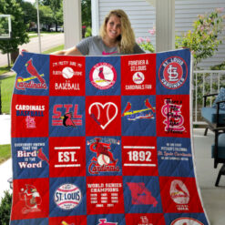 St. Louis Cardinals Blanket Quilt Rze2