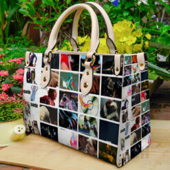 Suede Band Leather Bag Rze2