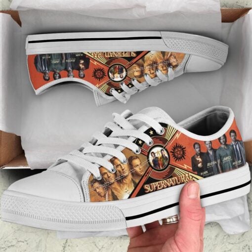 supernatural low top vans shoes tazazoncom 1