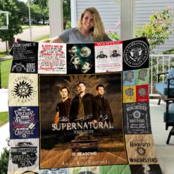 Supernatural  Blanket Quilt TN