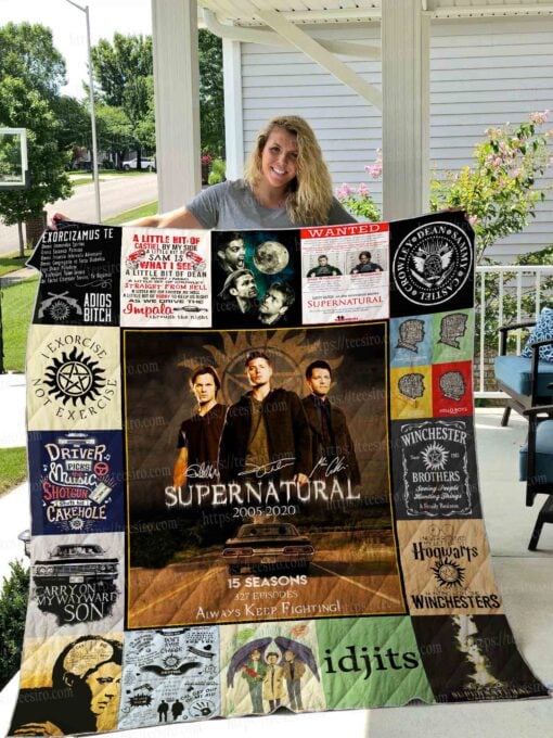 supernatural quilt blanket 02 E3E38E