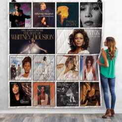 Whitney Houston  Quilt Blanket MIH08