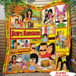 Bob's Burgers 4 Blanket Quilt Rze1