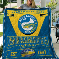 Parramatta Eels Army 1 Blanket Quilt Rze1
