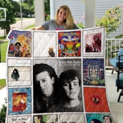 Tears for Fears Blanket Quilt Rze1
