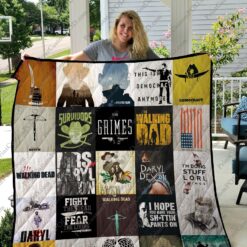 The Walking Dead 1 Blanket Quilt Rze1