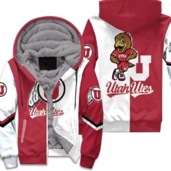 Utah Utes Fleece Jacket Rze1