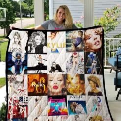 Kylie Minogue Blanket Quilt TH21