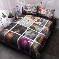 Whitney Houston Quilt Bedding Set MIH08