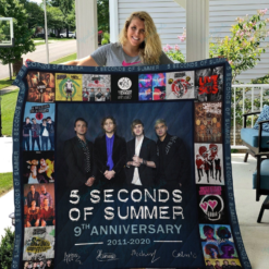 5 Seconds Of Summer 2 Blanket Quilt HD21