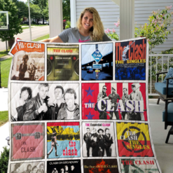 The Clash 1 Quilt Blanket Rze1