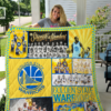 Golden State Warriors Blanket Quilt Rze1