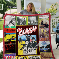 The Clash 2 Quilt Blanket Rze1