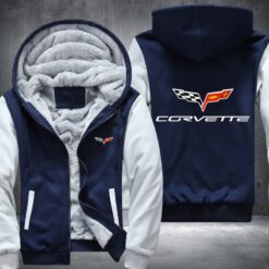 Chevrolet Corvette 2 Fleece Jacket Rze1