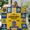 Golden State Warriors 1 Blanket Quilt Rze1