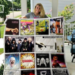 Scorpions band 4 Blanket Quilt HD21