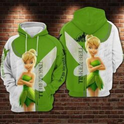Tinker Bell 3 Hoodie Zip Hoodie 3D M08