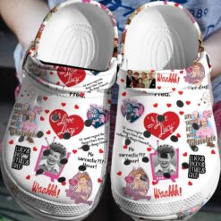 I Love Lucy 2 Crocs H23