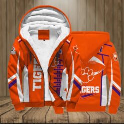 Clemson Tigers Fleece Jacket Rze1