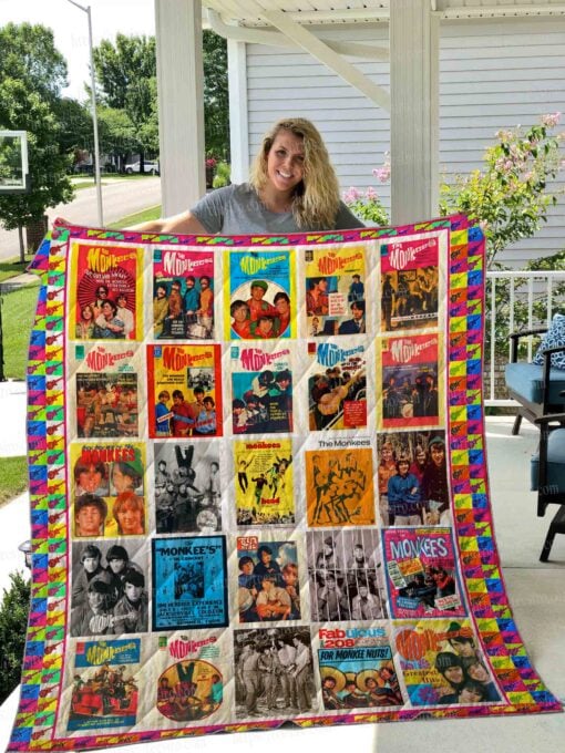 the monkees quilt blanket 02 C1F7F6