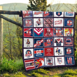 Sydney Roosters 1 Blanket Quilt D22