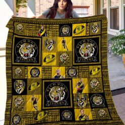 Richmond Tigers Quilt Blanket Quilt Rze2