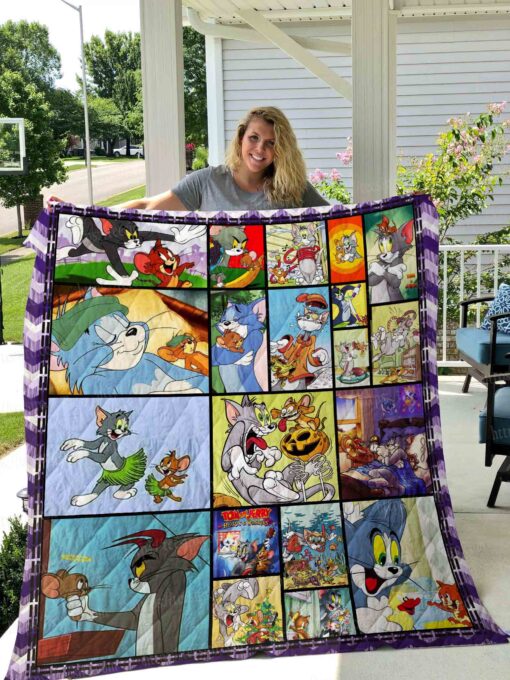 tom and jerry quilt blanket 01 1570788359